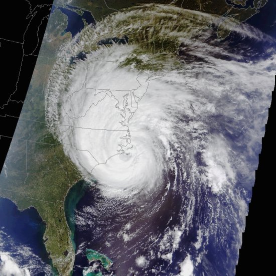 Hurricane Isabel Photo From Space